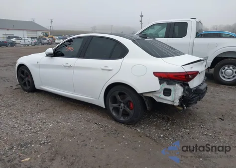 2017 Alfa Romeo Giulia Awd from USA, damaged, VIN ZARFAEDNXH7551748